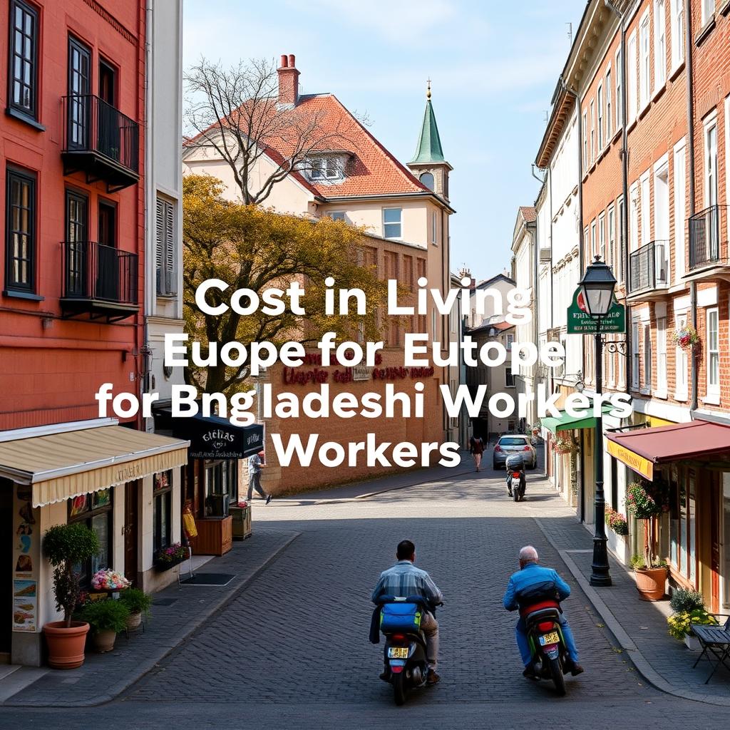 Cost of Living in Europe for Bangladeshi Workers — Complete Guide