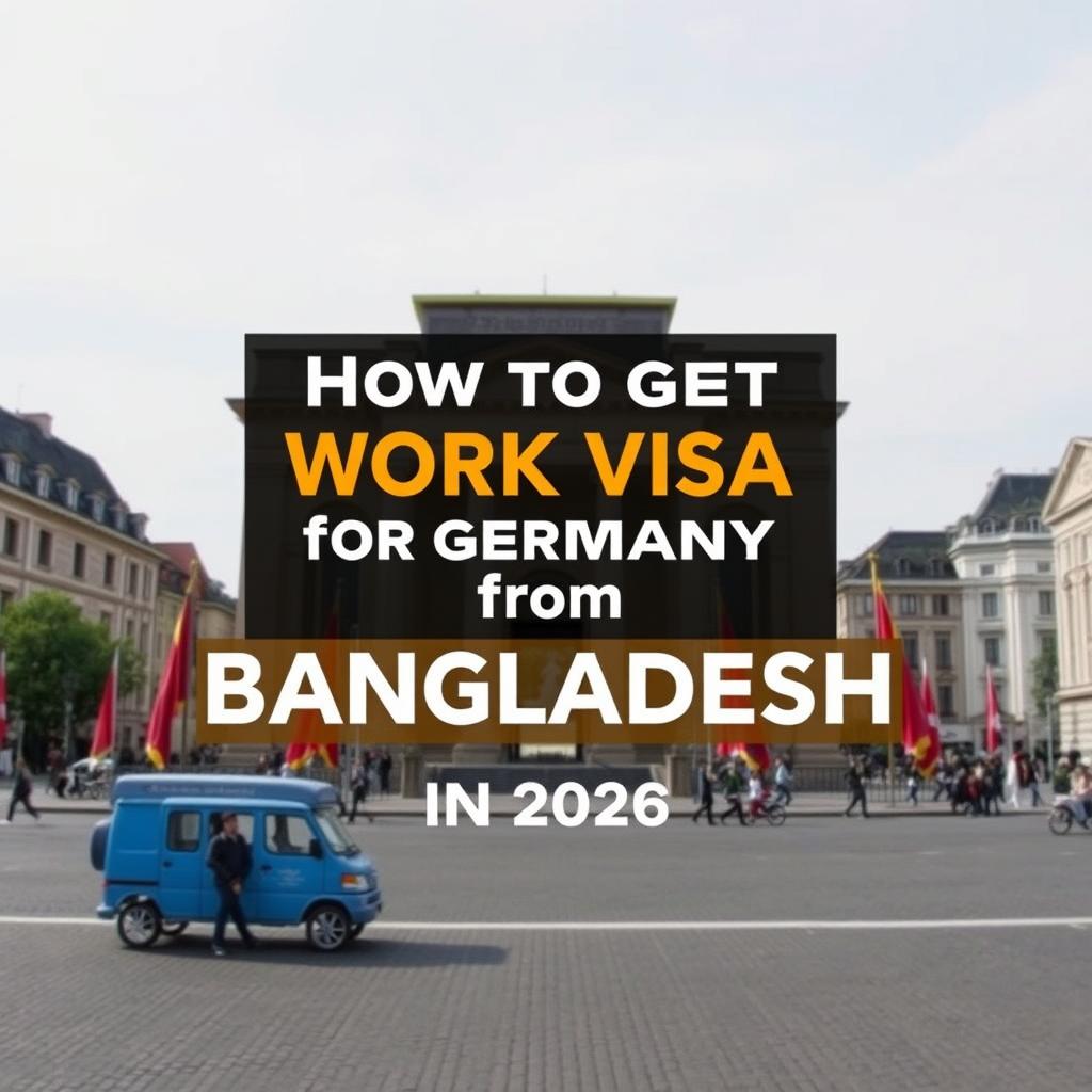 How to Get a Work Visa for Germany from Bangladesh in 2026